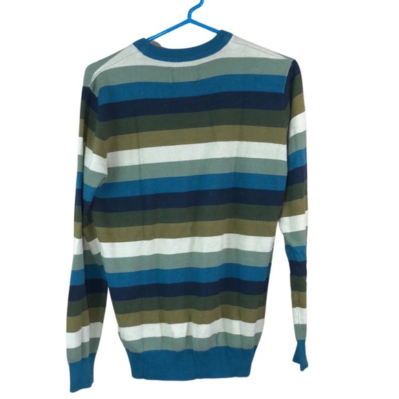 Matix | Marc Johnson Signature Colorful Striped Sweater Men’s Size Small - Picture 1 of 5